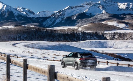 2019 Audi Q8 (US-Spec) Rear Three-Quarter Wallpapers 450x275 (74)