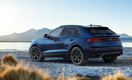 2019 Audi Q8 (US-Spec) Rear Three-Quarter Wallpapers 450x275 (55)