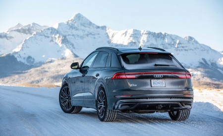 2019 Audi Q8 (US-Spec) Rear Three-Quarter Wallpapers 450x275 (75)