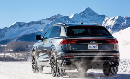 2019 Audi Q8 (US-Spec) Rear Three-Quarter Wallpapers 450x275 (76)