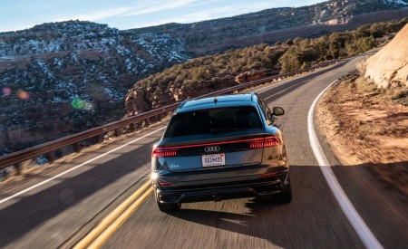 2019 Audi Q8 (US-Spec) Rear Wallpapers 450x275 (13)