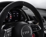2019 Audi R8 V10 Decennium (Color: Daytona Gray Matt) Interior Steering Wheel Wallpapers 150x120