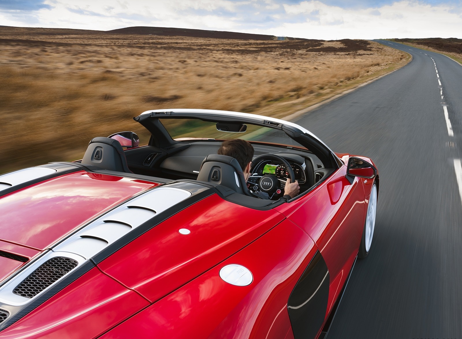 2019 Audi R8 V10 Spyder Performance quattro (UK-Spec) Detail Wallpapers #16 of 100