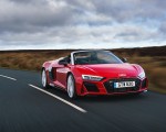 2019 Audi R8 V10 Spyder Performance quattro (UK-Spec) Front Three-Quarter Wallpapers 150x120 (3)