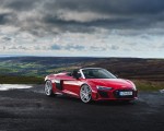 2019 Audi R8 V10 Spyder Performance quattro (UK-Spec) Front Three-Quarter Wallpapers 150x120