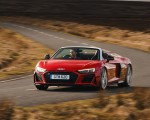 2019 Audi R8 V10 Spyder Performance quattro (UK-Spec) Front Three-Quarter Wallpapers 150x120