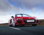 2019 Audi R8 V10 Spyder Performance quattro (UK-Spec) Front Three-Quarter Wallpapers 150x120