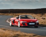 2019 Audi R8 V10 Spyder Performance quattro (UK-Spec) Front Three-Quarter Wallpapers 150x120 (17)