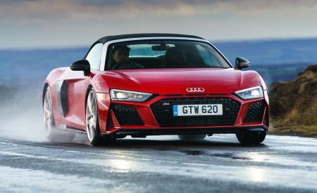 2019 Audi R8 V10 Spyder Performance quattro (UK-Spec) Front Wallpapers 450x275 (44)