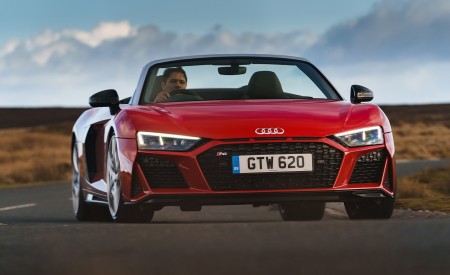 2019 Audi R8 V10 Spyder Performance quattro (UK-Spec) Front Wallpapers 450x275 (32)