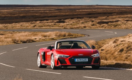 2019 Audi R8 V10 Spyder Performance quattro (UK-Spec) Front Wallpapers 450x275 (18)