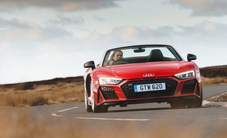 2019 Audi R8 V10 Spyder Performance quattro (UK-Spec) Front Wallpapers 450x275 (23)