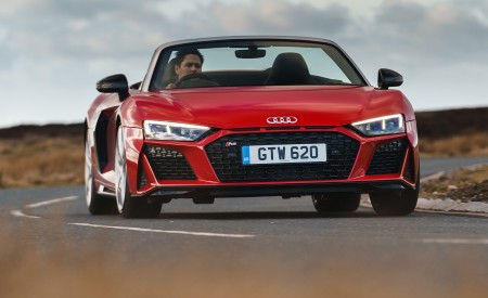 2019 Audi R8 V10 Spyder Performance quattro (UK-Spec) Front Wallpapers 450x275 (34)