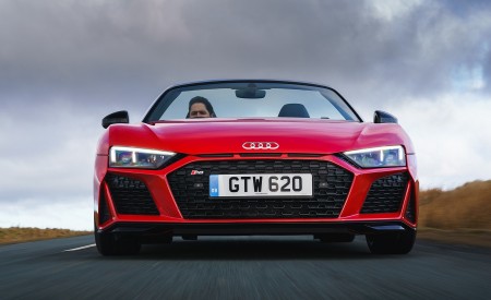 2019 Audi R8 V10 Spyder Performance quattro (UK-Spec) Front Wallpapers 450x275 (11)