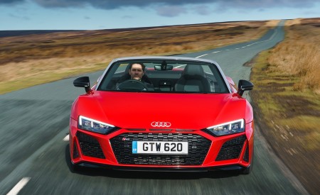 2019 Audi R8 Spyder (UK-Spec) Wallpapers HD