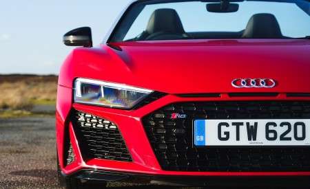 2019 Audi R8 V10 Spyder Performance quattro (UK-Spec) Grill Wallpapers 450x275 (59)