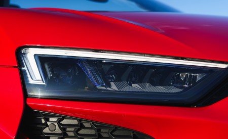 2019 Audi R8 V10 Spyder Performance quattro (UK-Spec) Headlight Wallpapers 450x275 (57)