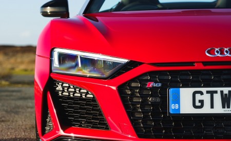 2019 Audi R8 V10 Spyder Performance quattro (UK-Spec) Headlight Wallpapers 450x275 (55)