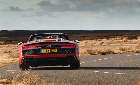 2019 Audi R8 V10 Spyder Performance quattro (UK-Spec) Rear Wallpapers 450x275 (50)