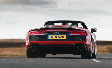 2019 Audi R8 V10 Spyder Performance quattro (UK-Spec) Rear Wallpapers 450x275 (51)