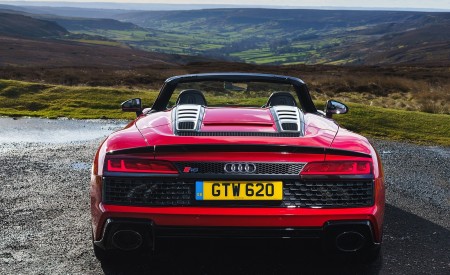 2019 Audi R8 V10 Spyder Performance quattro (UK-Spec) Rear Wallpapers 450x275 (52)