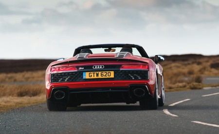 2019 Audi R8 V10 Spyder Performance quattro (UK-Spec) Rear Wallpapers 450x275 (39)