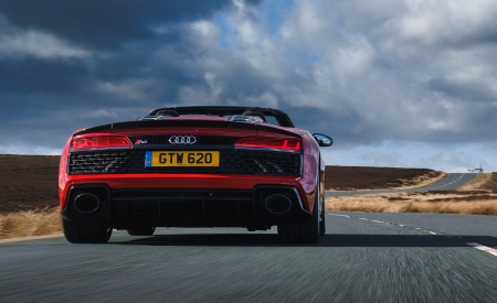 2019 Audi R8 V10 Spyder Performance quattro (UK-Spec) Rear Wallpapers 450x275 (9)
