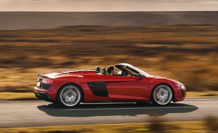 2019 Audi R8 V10 Spyder Performance quattro (UK-Spec) Side Wallpapers 450x275 (40)