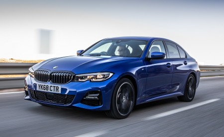 2019 BMW 3-Series Saloon 320d xDrive (UK-Spec) Front Three-Quarter Wallpapers 450x275 (26)