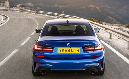 2019 BMW 3-Series Saloon 320d xDrive (UK-Spec) Rear Wallpapers 450x275 (7)