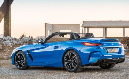 2019 BMW Z4 sDrive20i (UK-Spec) Rear Three-Quarter Wallpapers 450x275 (23)