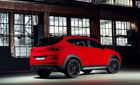 2019 Hyundai Tucson N Line Rear Three-Quarter Wallpapers 450x275 (19)