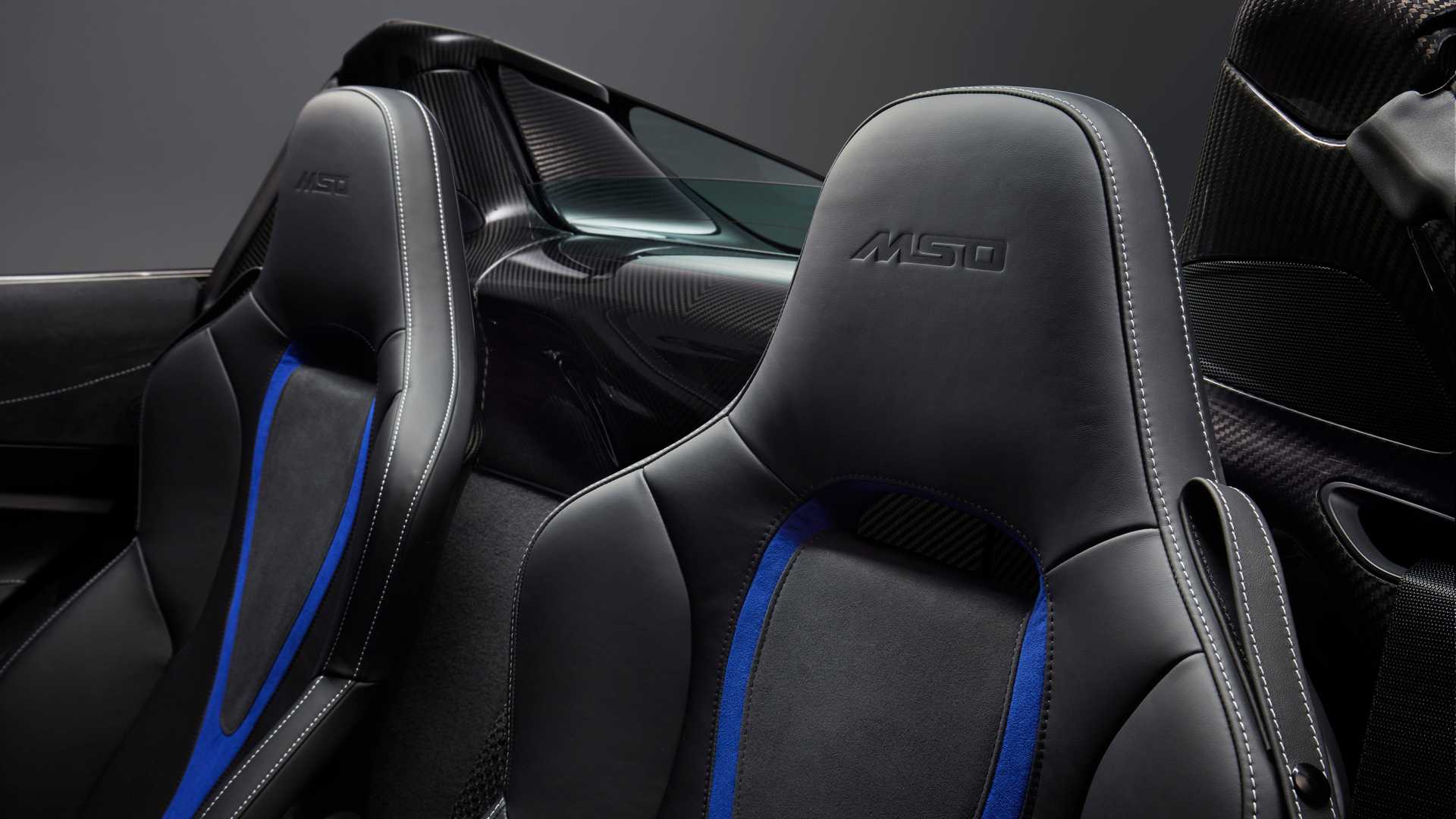 2019 McLaren 720S Spider by MSO Interior Seats Wallpapers (8)