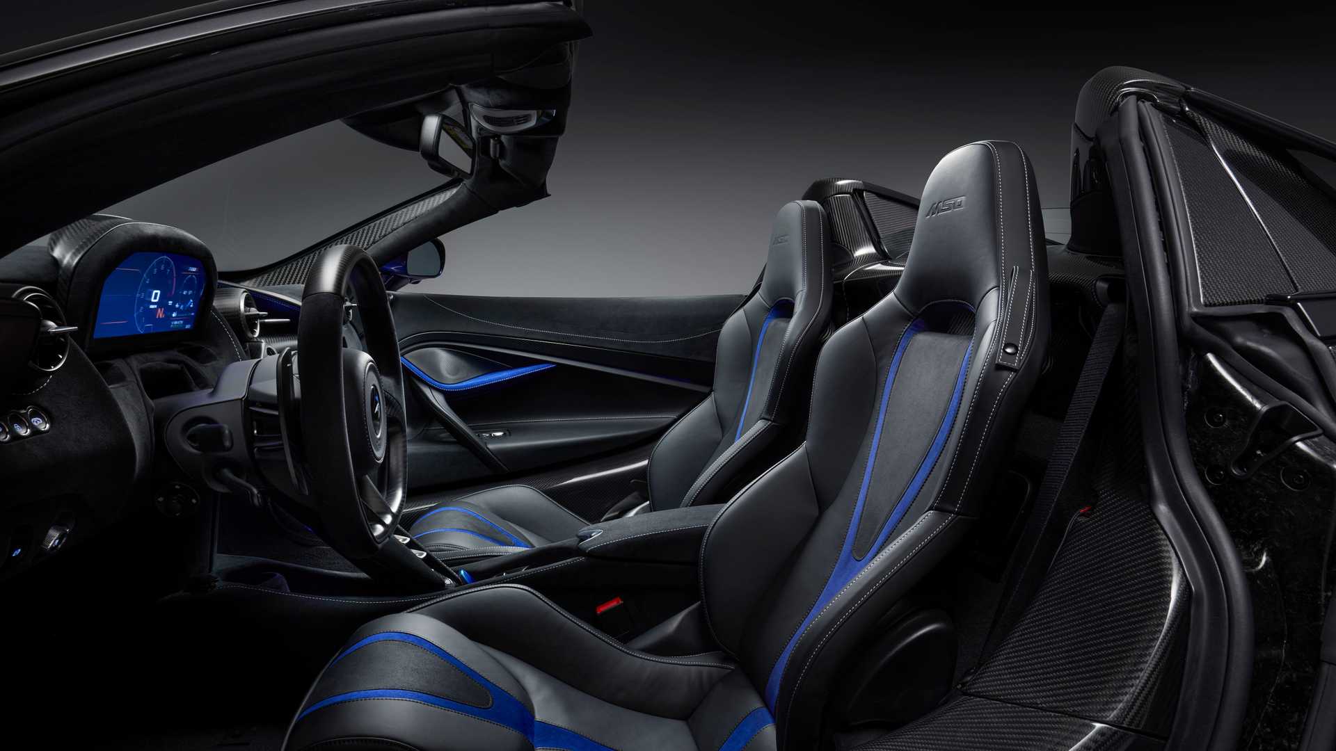 2019 McLaren 720S Spider by MSO Interior Wallpapers (10)