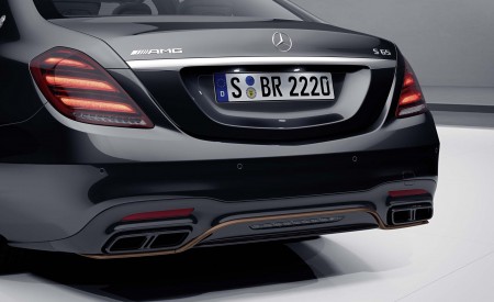 2019 Mercedes-AMG S65 Final Edition Rear Bumper Wallpapers 450x275 (4)