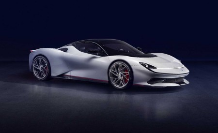 2019 Pininfarina Battista (Color: Bianco Sestriere) Front Three-Quarter Wallpapers 450x275 (10)
