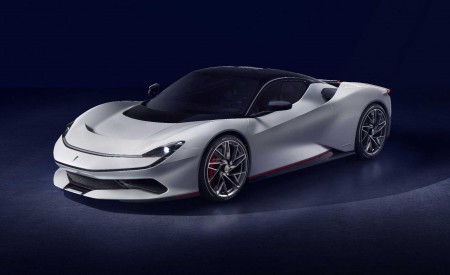 2019 Pininfarina Battista (Color: Bianco Sestriere) Front Three-Quarter Wallpapers 450x275 (11)