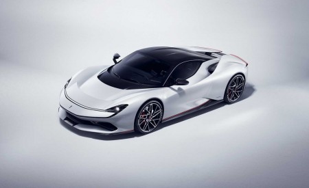 2019 Pininfarina Battista (Color: Bianco Sestriere) Front Three-Quarter Wallpapers 450x275 (6)