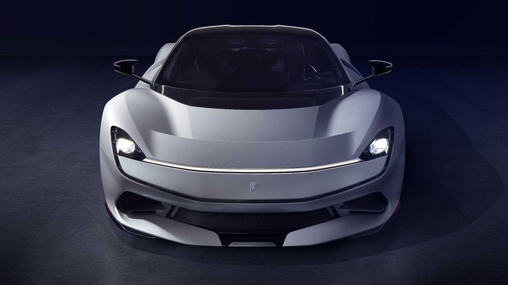 2019 Pininfarina Battista (Color: Bianco Sestriere) Front Wallpapers (12)