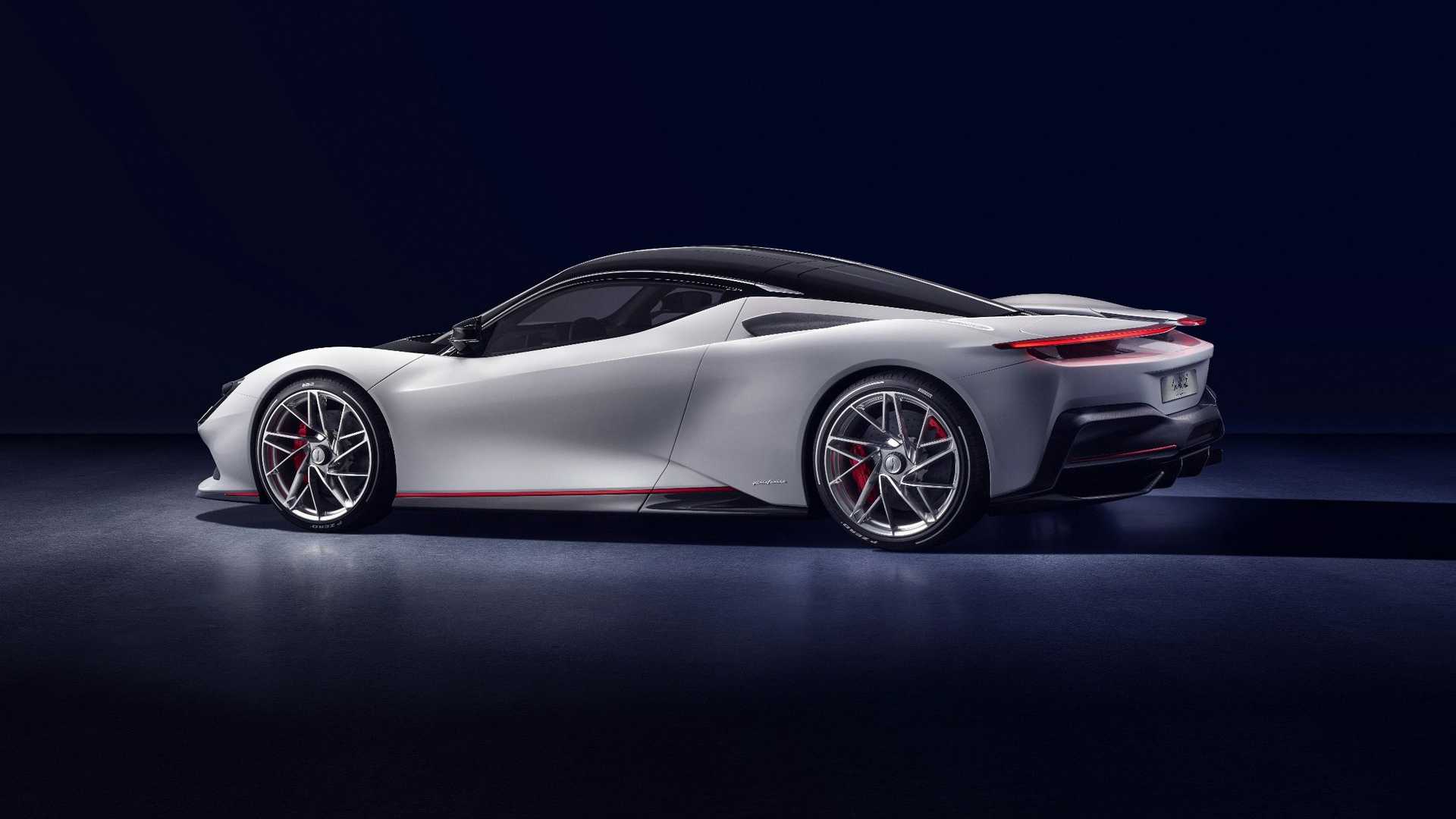 2019 Pininfarina Battista (Color: Bianco Sestriere) Rear Three-Quarter Wallpapers (14)