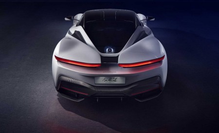 2019 Pininfarina Battista (Color: Bianco Sestriere) Rear Wallpapers 450x275 (15)