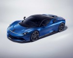 2019 Pininfarina Battista (Color: Blu Iconica) Front Three-Quarter Wallpapers 150x120