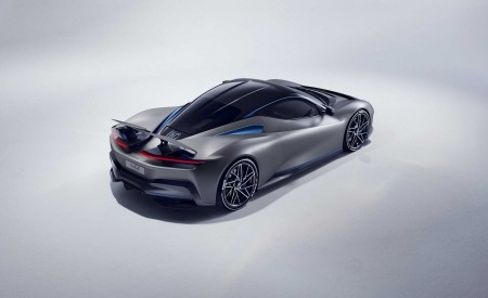 2019 Pininfarina Battista (Color: Grigio Luserna) Rear Three-Quarter Wallpapers 450x275 (9)