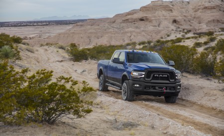 2019 Ram 2500 Power Wagon (Color: Blue Streak) Front Three-Quarter Wallpapers 450x275 (10)
