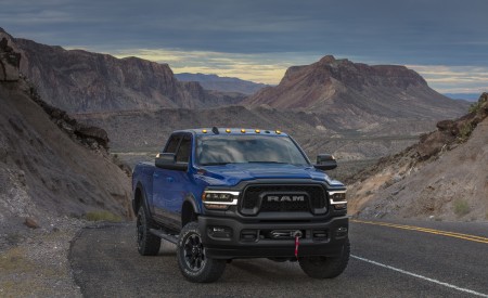 2019 Ram 2500 Power Wagon (Color: Blue Streak) Front Wallpapers 450x275 (23)