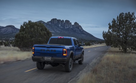 2019 Ram 2500 Power Wagon (Color: Blue Streak) Rear Three-Quarter Wallpapers 450x275 (26)