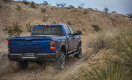2019 Ram 2500 Power Wagon (Color: Blue Streak) Rear Three-Quarter Wallpapers 450x275 (13)
