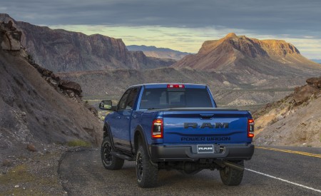 2019 Ram 2500 Power Wagon (Color: Blue Streak) Rear Wallpapers 450x275 (27)