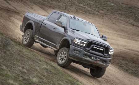 2019 Ram 2500 Power Wagon (Color: Granite Crystal Metallic) Front Three-Quarter Wallpapers 450x275 (47)