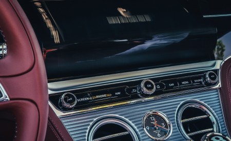 2020 Bentley Continental GT V8 Convertible Central Console Wallpapers 450x275 (94)